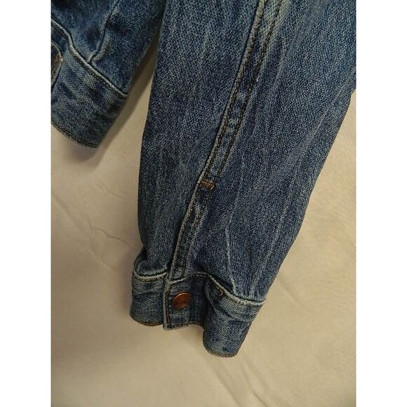 Wrangler ICONS Women's Blue Denim Jacket 124WJ Size Small - Picture 7 of 16